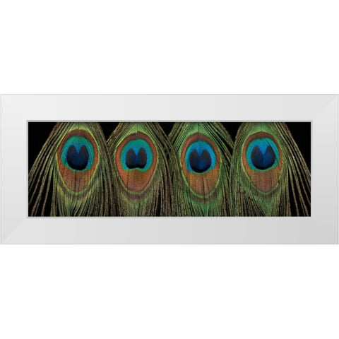 Royal Show White Modern Wood Framed Art Print by Frank, Assaf