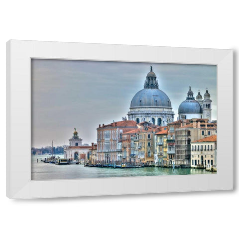 Venice Lately White Modern Wood Framed Art Print by Frank, Assaf