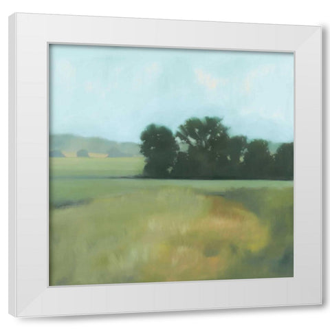 Late Days White Modern Wood Framed Art Print by Lightell, Megan