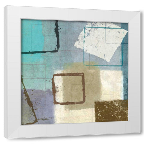 Day Dream I White Modern Wood Framed Art Print by Mallett, Keith