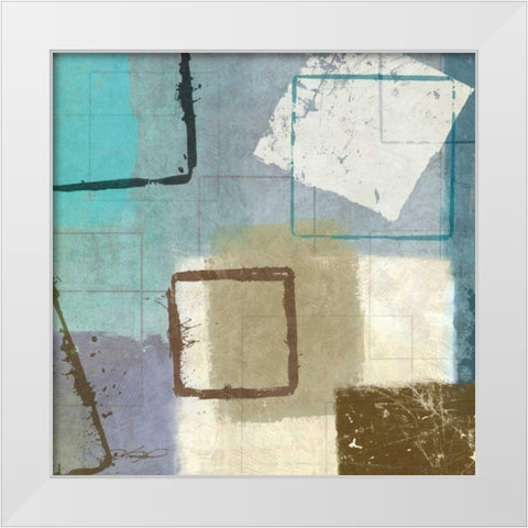 Day Dream I White Modern Wood Framed Art Print by Mallett, Keith