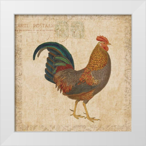 Early Riser I White Modern Wood Framed Art Print by Berg, Sabine