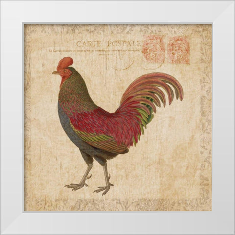 Early Riser II White Modern Wood Framed Art Print by Berg, Sabine