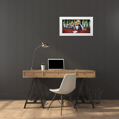 Jack White Modern Wood Framed Art Print by Rafuse, Will