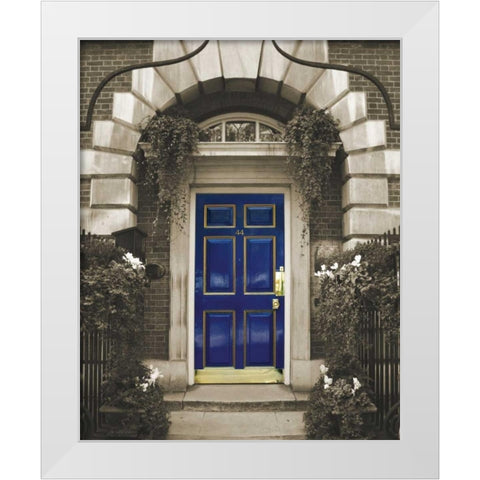Welcoming White Modern Wood Framed Art Print by Maihara/Watt, Jeff/Boyce