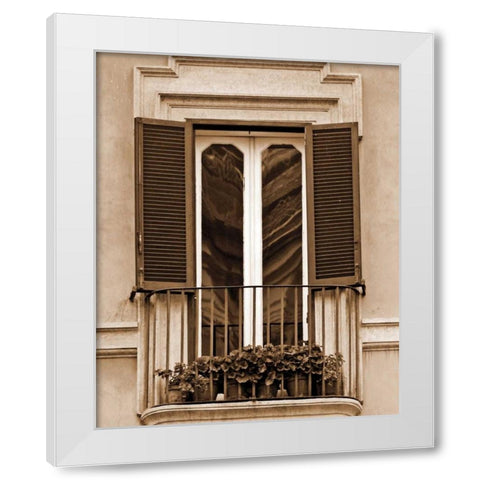 Italian Moments III White Modern Wood Framed Art Print by Maihara/Watt, Jeff/Boyce