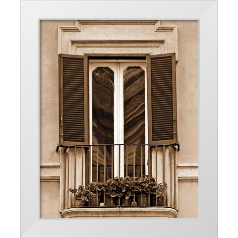 Italian Moments III White Modern Wood Framed Art Print by Maihara/Watt, Jeff/Boyce