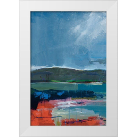 Coastal Display I White Modern Wood Framed Art Print by Fitsimmons, A