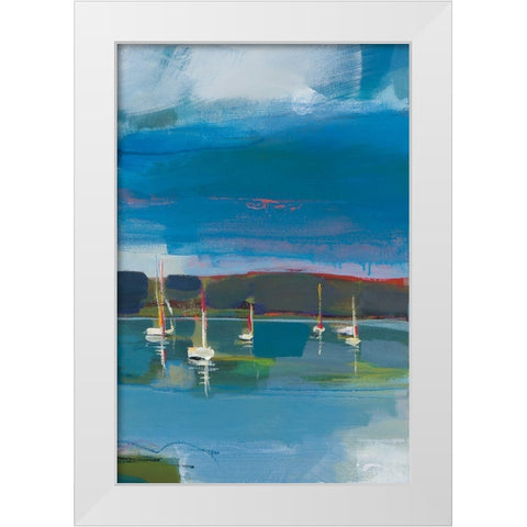 Coastal Display III White Modern Wood Framed Art Print by Fitsimmons, A