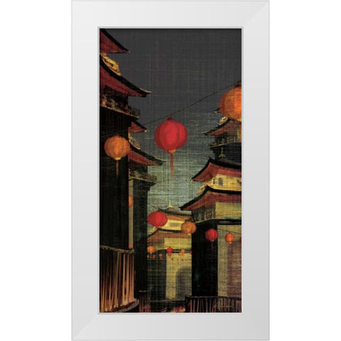 Lumiere I White Modern Wood Framed Art Print by Amori