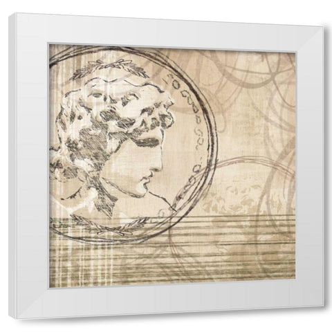 Neoclassic IV White Modern Wood Framed Art Print by Amori