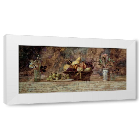 Bodegen White Modern Wood Framed Art Print by Dominguez, Goyo