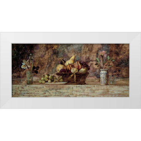 Bodegen White Modern Wood Framed Art Print by Dominguez, Goyo