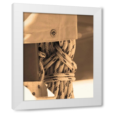 The Drasnin Nautical Series II White Modern Wood Framed Art Print by Gilboa, Marina Drasnin