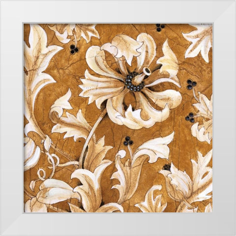 Jewel Tones White Modern Wood Framed Art Print by Jardine, Liz