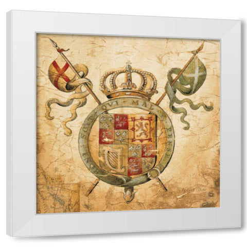 Terra Nova II White Modern Wood Framed Art Print by Jardine, Liz