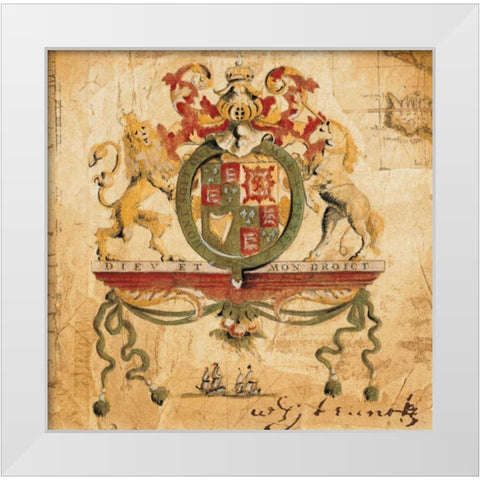 Terra Nova III White Modern Wood Framed Art Print by Jardine, Liz