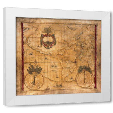 Nova Totius White Modern Wood Framed Art Print by Jardine, Liz