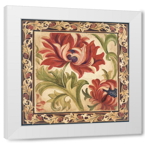Floral Daydream IV White Modern Wood Framed Art Print by Jardine, Liz