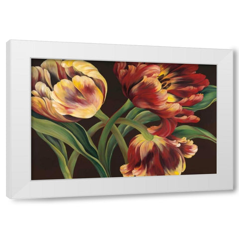 Wake Me In The Morning White Modern Wood Framed Art Print by Mulder, Sarah