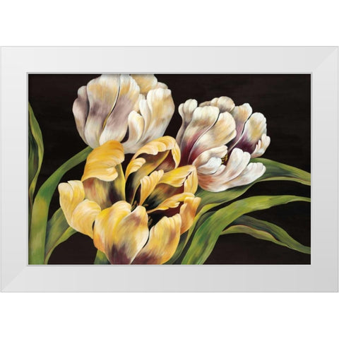 Holland Calling White Modern Wood Framed Art Print by Mulder, Sarah