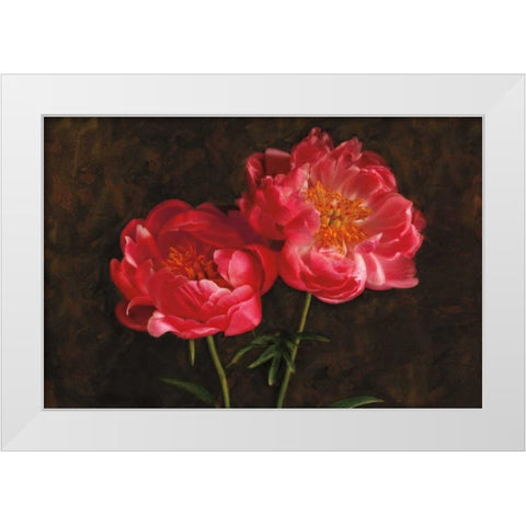 Romance White Modern Wood Framed Art Print by Pahl, Janel