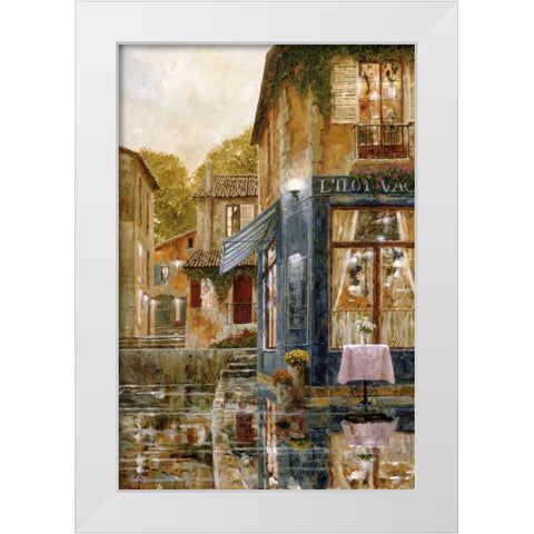 Missing You White Modern Wood Framed Art Print by Archambault, Gilles