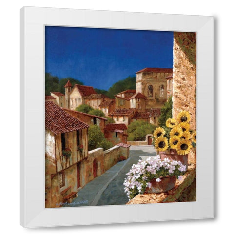 Spring Fever White Modern Wood Framed Art Print by Archambault, Gilles