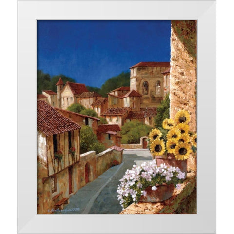 Spring Fever White Modern Wood Framed Art Print by Archambault, Gilles