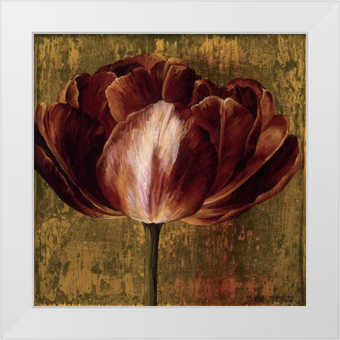 Full of Life I White Modern Wood Framed Art Print by Thompson, Linda
