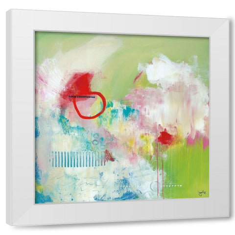 Wildest Dreams White Modern Wood Framed Art Print by Hawkins, Julie