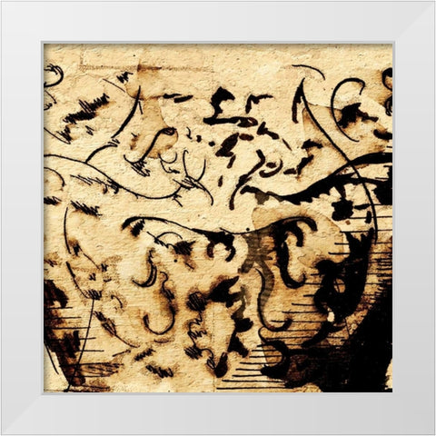 Classical Style-E White Modern Wood Framed Art Print by Panossian, Paul