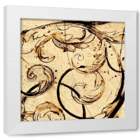 Classical Style-G White Modern Wood Framed Art Print by Panossian, Paul