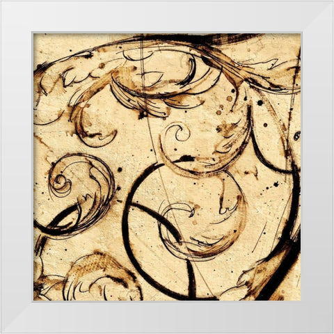 Classical Style-G White Modern Wood Framed Art Print by Panossian, Paul