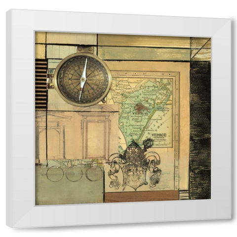 Discovery I White Modern Wood Framed Art Print by Tunick, Connie