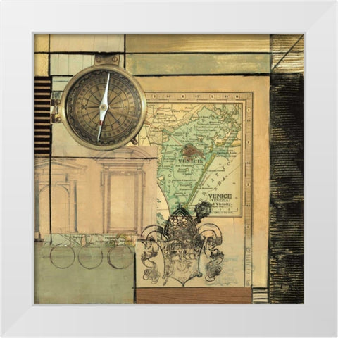 Discovery I White Modern Wood Framed Art Print by Tunick, Connie