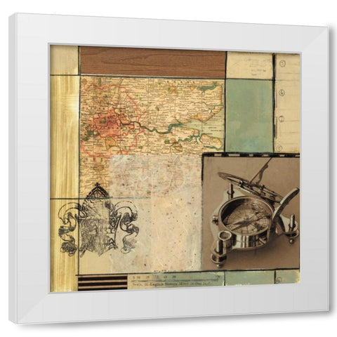 Discovery II White Modern Wood Framed Art Print by Tunick, Connie