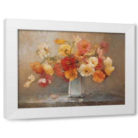 Summer Dream White Modern Wood Framed Art Print by Tomao, Jennie