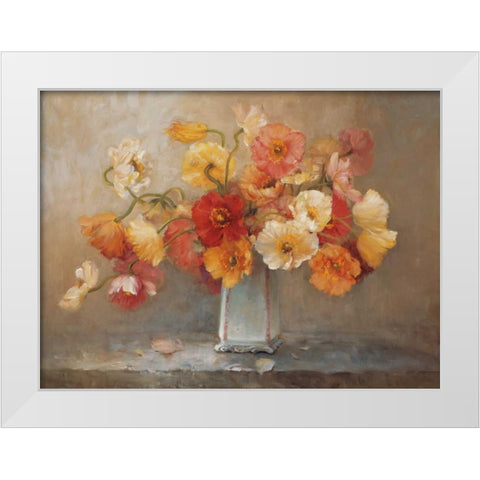 Summer Dream White Modern Wood Framed Art Print by Tomao, Jennie