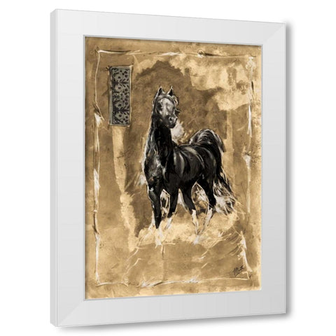 Quick Silver White Modern Wood Framed Art Print by Wiley, Marta G.
