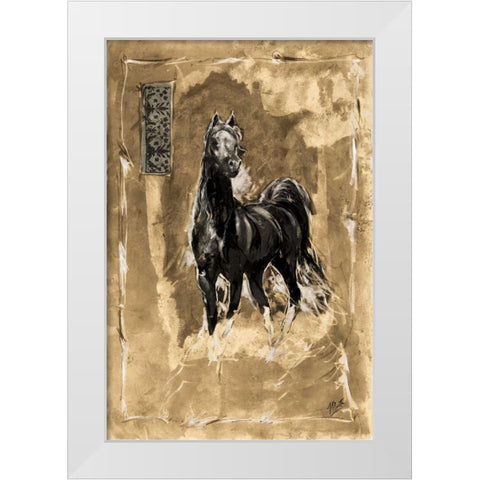 Quick Silver White Modern Wood Framed Art Print by Wiley, Marta G.