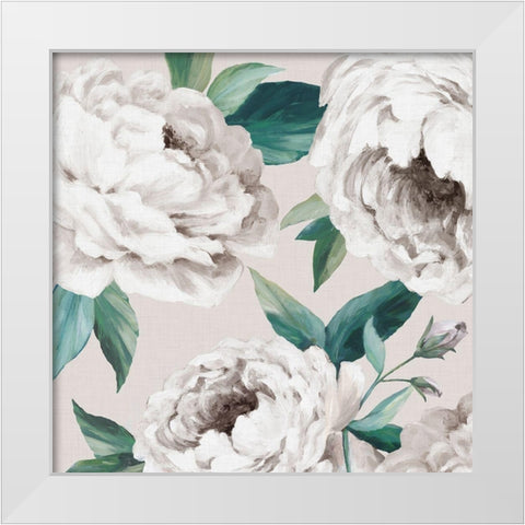 Felicity II White Modern Wood Framed Art Print by Watts, Eva