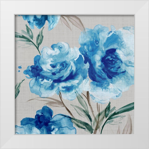 Imogen II White Modern Wood Framed Art Print by Watts, Eva