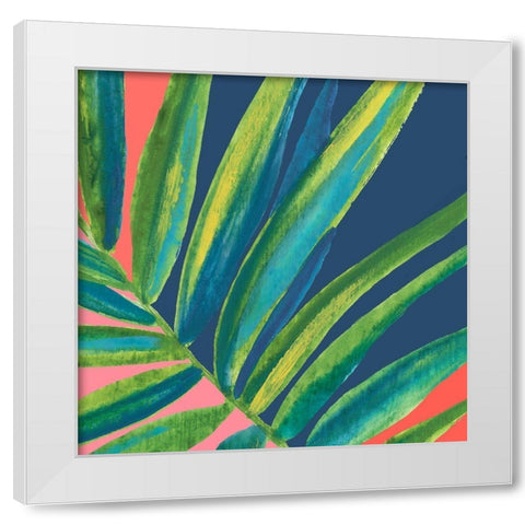 Smoldering Haze White Modern Wood Framed Art Print by Watts, Eva