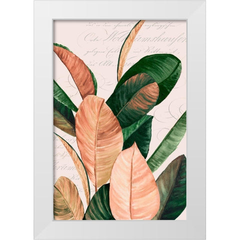 Thine II White Modern Wood Framed Art Print by Watts, Eva