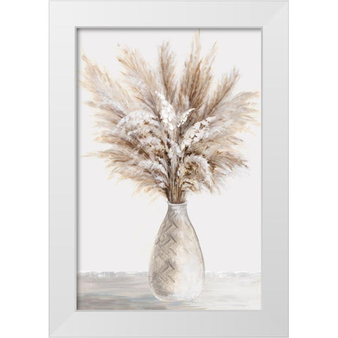 Pompette II White Modern Wood Framed Art Print by Watts, Eva