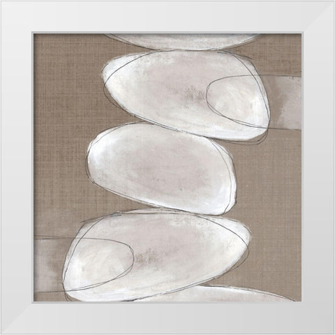 Inuk Shuk II White Modern Wood Framed Art Print by Watts, Eva