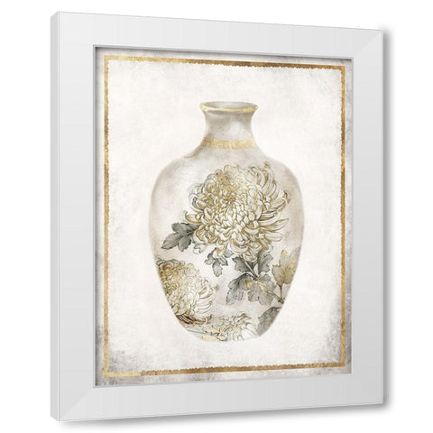 Priceless Vase I White Modern Wood Framed Art Print by Watts, Eva