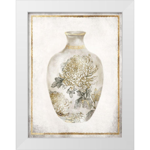 Priceless Vase I White Modern Wood Framed Art Print by Watts, Eva