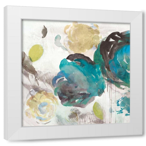 Seasons I White Modern Wood Framed Art Print by Jensen, Asia
